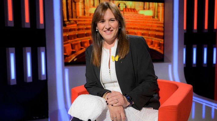Laura Borràs, presidenta del Parlament de Catalunya
