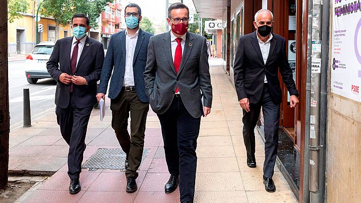 Telediario 1 - Telediario 2 en 4' - 12/03/21