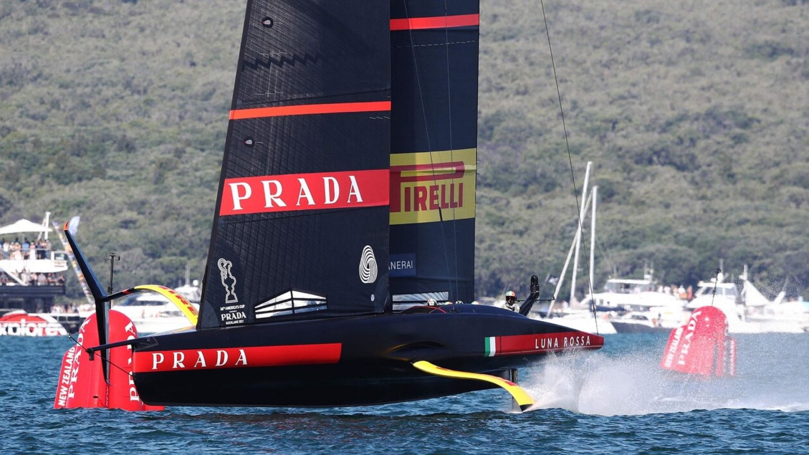 Vela - Copa América 2021: Final 5ª regata (Auckland): Emirates Team New Zealand - Luna Rossa Prada Pirelli  - ver ahora
