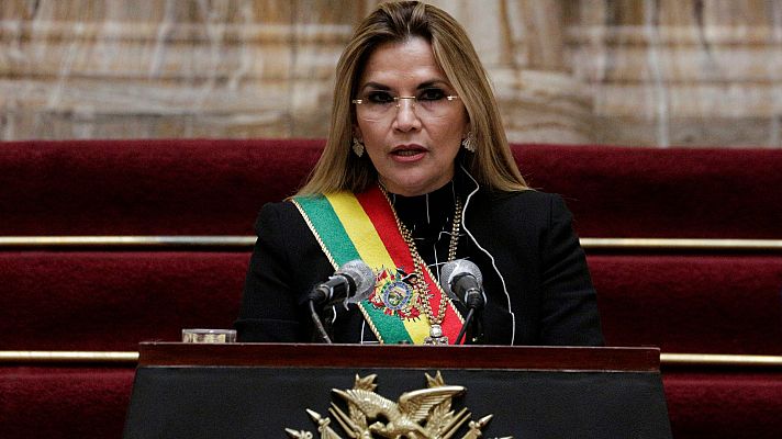 Detenida la expresidenta de Bolivia Jeanine Añez