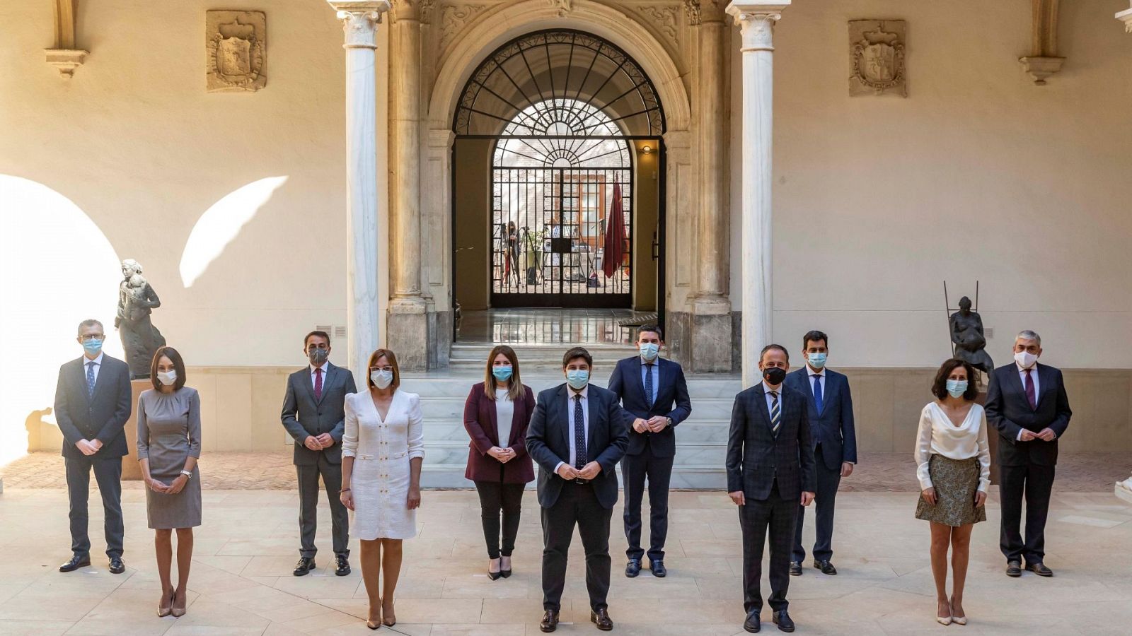 Los nuevos consejeros de Murcia toman posesión de sus cargos