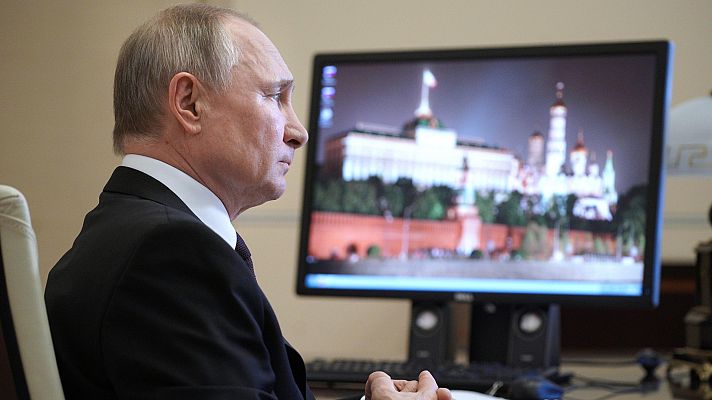 Telediario 1 - Ofensiva de Putin contra los gigantes tecnológicos, a los que acusa de difundir contenido ilegal