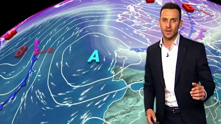 El tiempo - La semana acaba con lluvias en el norte, nieve en Pirineos y sol en el resto