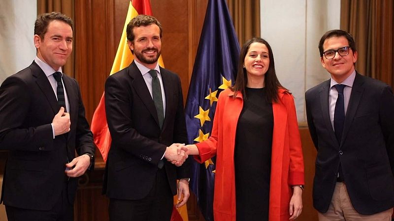 Cs y PP rompen relaciones tras las crisis de Madrid y Murcia