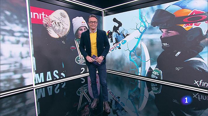Telediario 1 - Queralt Castellet, bronce en los Mundiales de Aspen