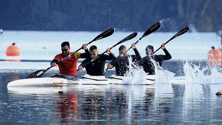 Telediario 1 - El K4 para Tokio2020, pendiente de decidirse en una semana convulsa para el piragüismo español