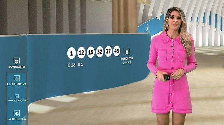 Loterías - Sorteo de la Bonoloto y Euromillones del 12/03/2021
