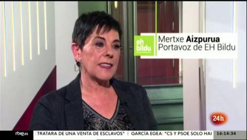 Parlamento - La entrevista - Mertxe Aizpurua, portavoz de EHBildu - 13/03/2021