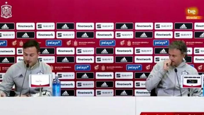 Fútbol - Rueda de prensa íntegra del Luis Enrique previa al inicio de la clasificación para Catar 2020