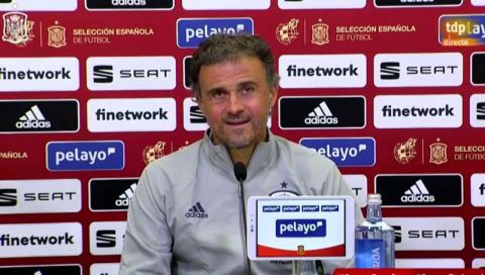 Luis Enrique elogia la capacidad profesional de Ramos