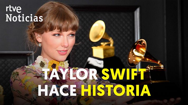 Taylor Swift, primera mujer en ganar por tercera vez el Grammy al disco del año