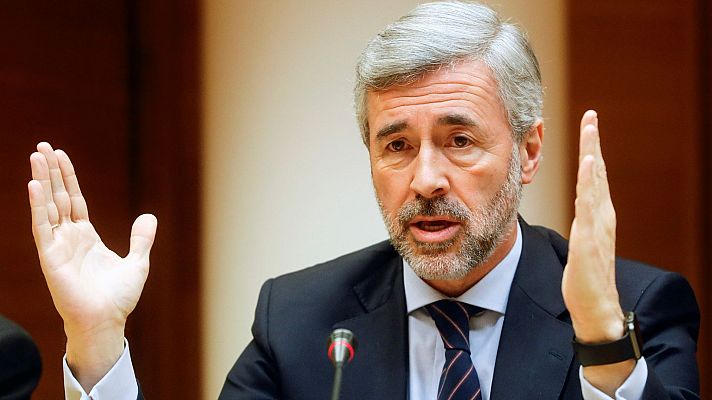 Telediario 1 - Juicio de la 'caja B' del PP: Ángel Acebes niega haber recibido sobresueldos