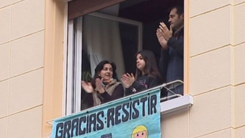 Hace un año, los balcones se convirtieron en una vía de escape frente a la pandemia