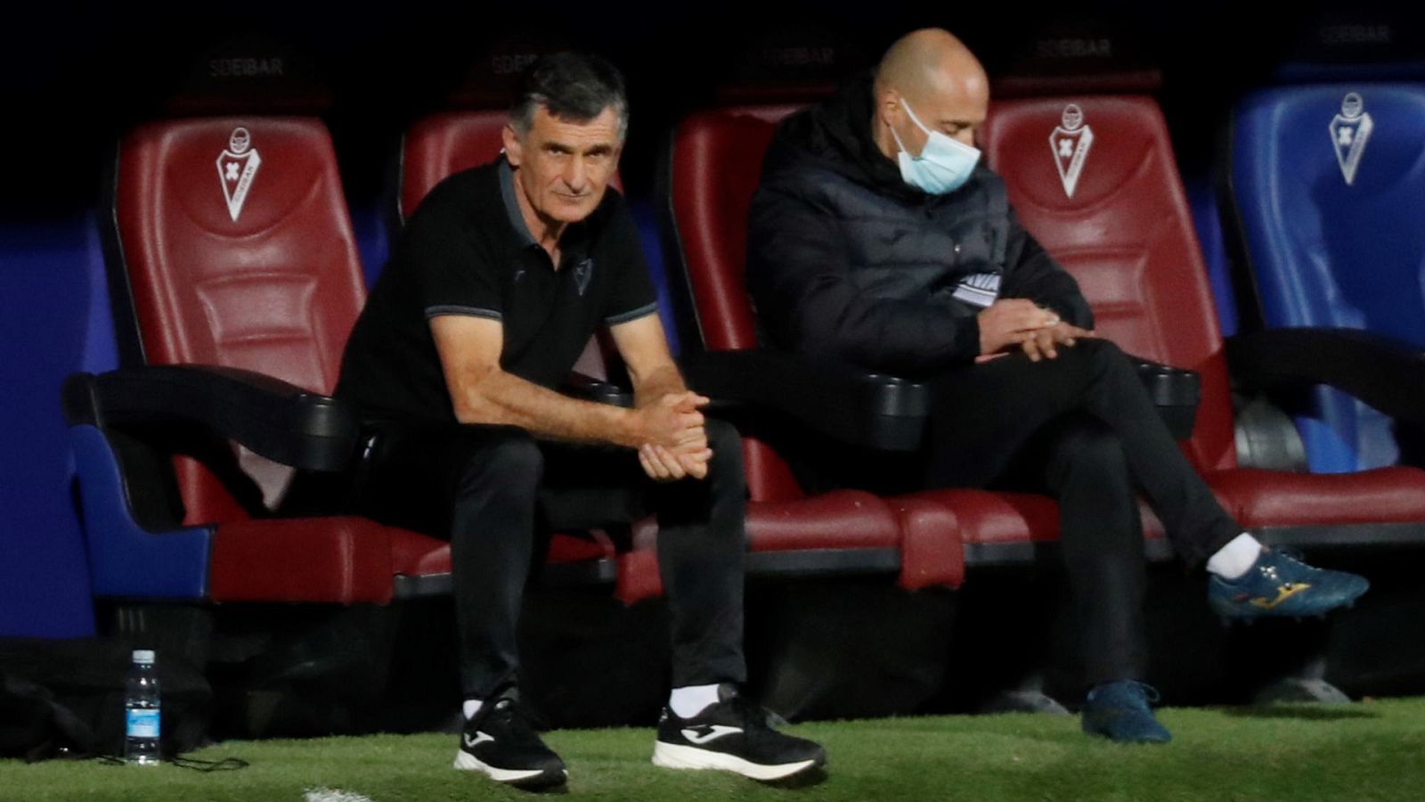 Mendilibar reflexiona tras un año sin público en la Liga: "Al fútbol le falta el 50%. Ahora es más un negocio"