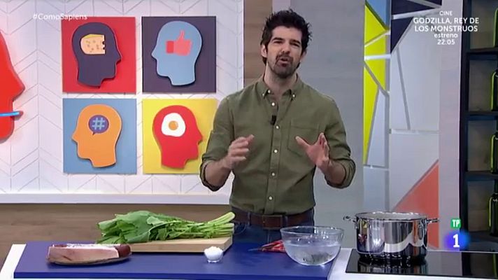 RTVE Cocina - Los trucos de Miguel Ángel Muñoz para cocinar grelos