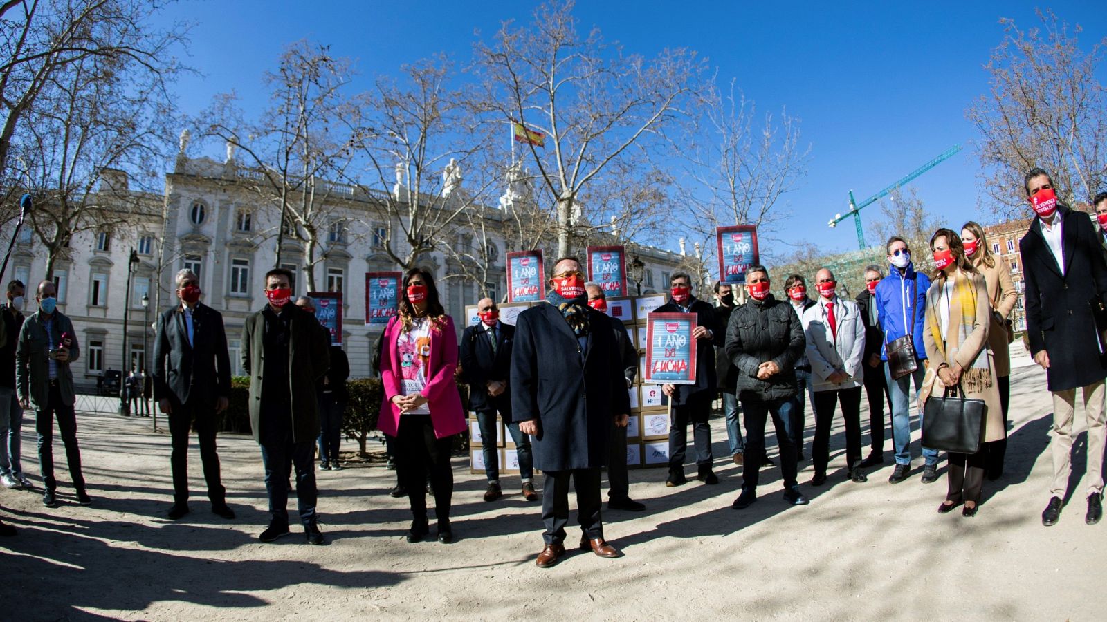 Los hosteleros protestan en toda España