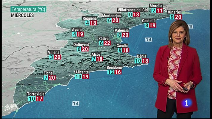 El tiempo en la Comunitat Valenciana - 16/03/21