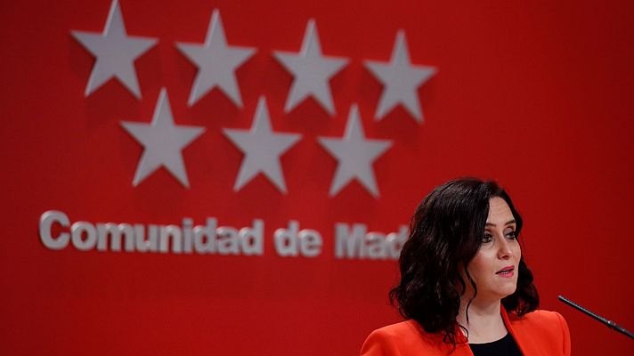 Telediario 1 - La batalla política por el voto de centroderecha en Madrid