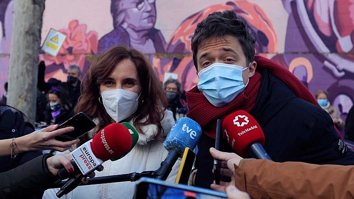 Telediario 1 - Más Madrid rechaza la propuesta de Iglesias de hacer una lista conjunta para el 4M
