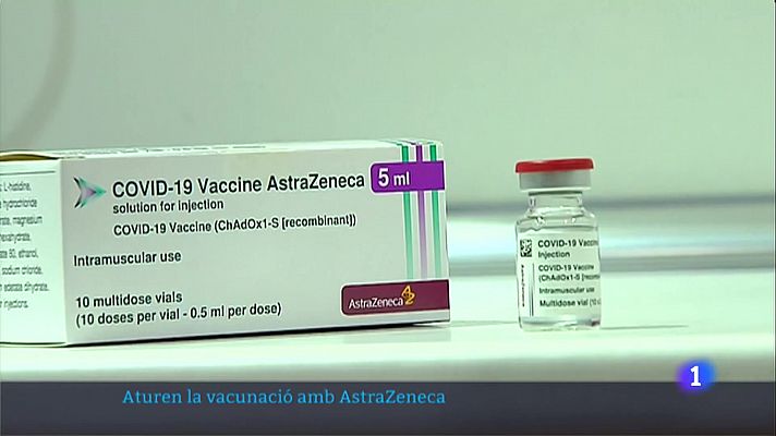 L'Informatiu - L'EMA està "fermament convençuda" que es pot continuar vacunant amb AstraZeneca