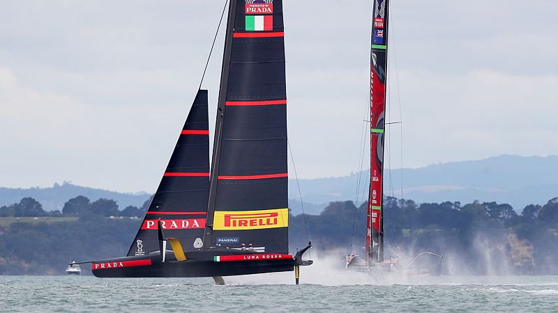 Vela - Copa América 2021: Final 10ª regata (Auckland): Emirates Team New Zealand - Luna Rossa Prada Pirelli - ver ahora