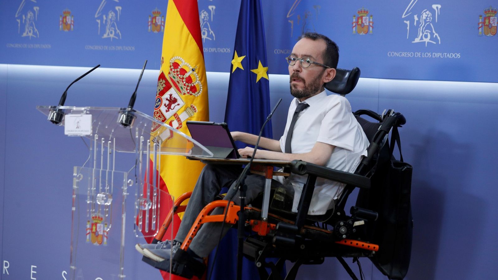 Echenique alaba el paso de Iglesias y descarta "reproches" a Más Madrid