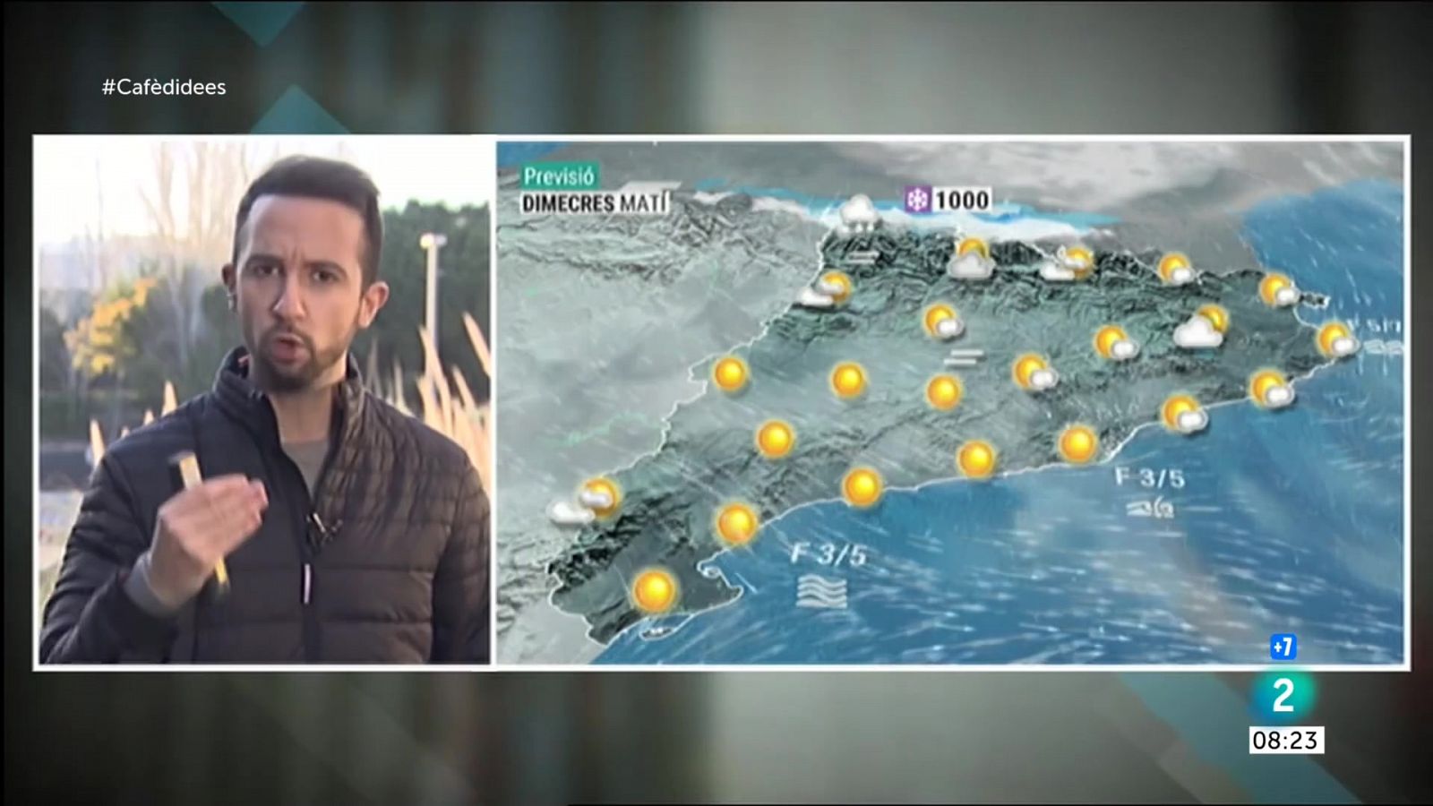 El Temps a Catalunya (17/3/21) | RTVE Catalunya - Cafè d'idees | Veure