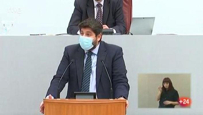  - López Miras califica a Martínez Vidalde "tránsfuga" asegura que Conesa nunca podrá ser presidente