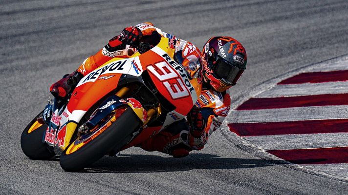 Marc Márquez sigue ultimando su vuelta a la competición encima de la Honda