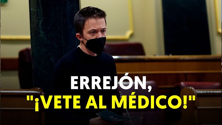 Un diputado del PP le grita "¡Vete al médico!" a Errejón tras pedir un plan de salud mental