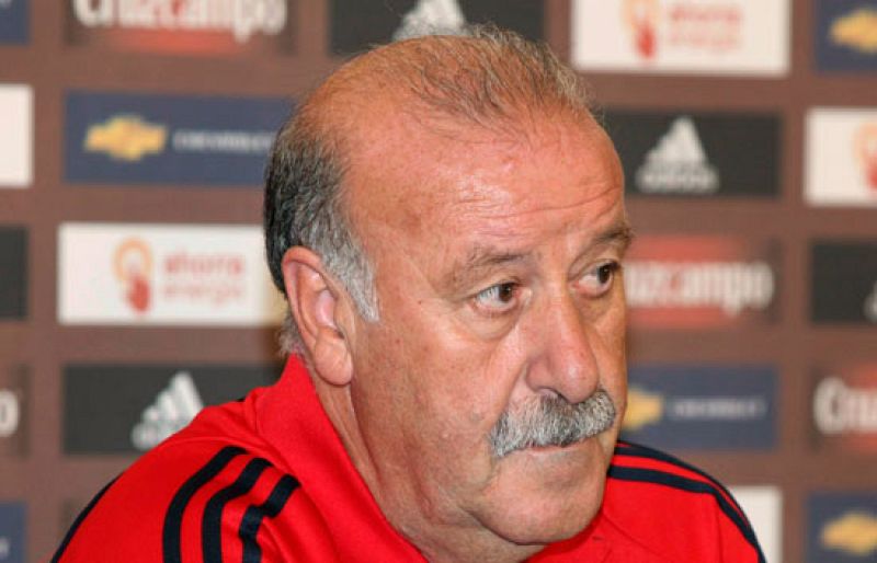 Vicente del Bosque ha calificado el partido de regular, pero está contento por haber cumplido el objetivo.