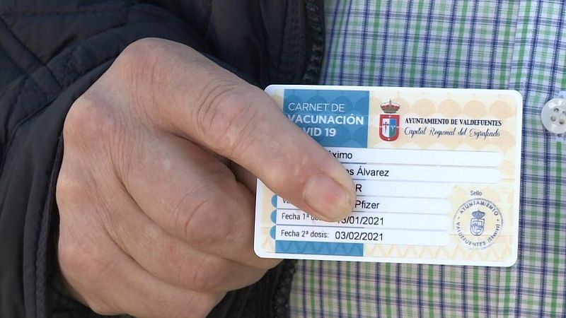 Crean un 'carnet de vacunación' en Valdefuentes, Cáceres