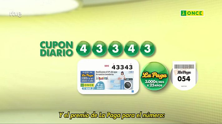 Sorteos ONCE - Sorteo ONCE - 17/03/21