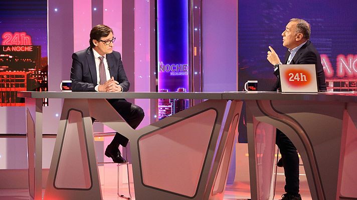 La noche en 24h - Illa critica el "discurso de la polarización" de Ayuso y la cuestiona como representante del "verdadero PP"