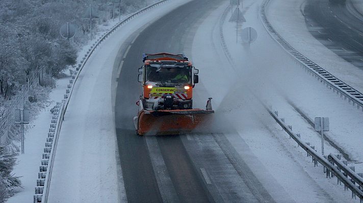 Un nuevo temporal dejará frío invernal y nevadas en la Península y Baleares