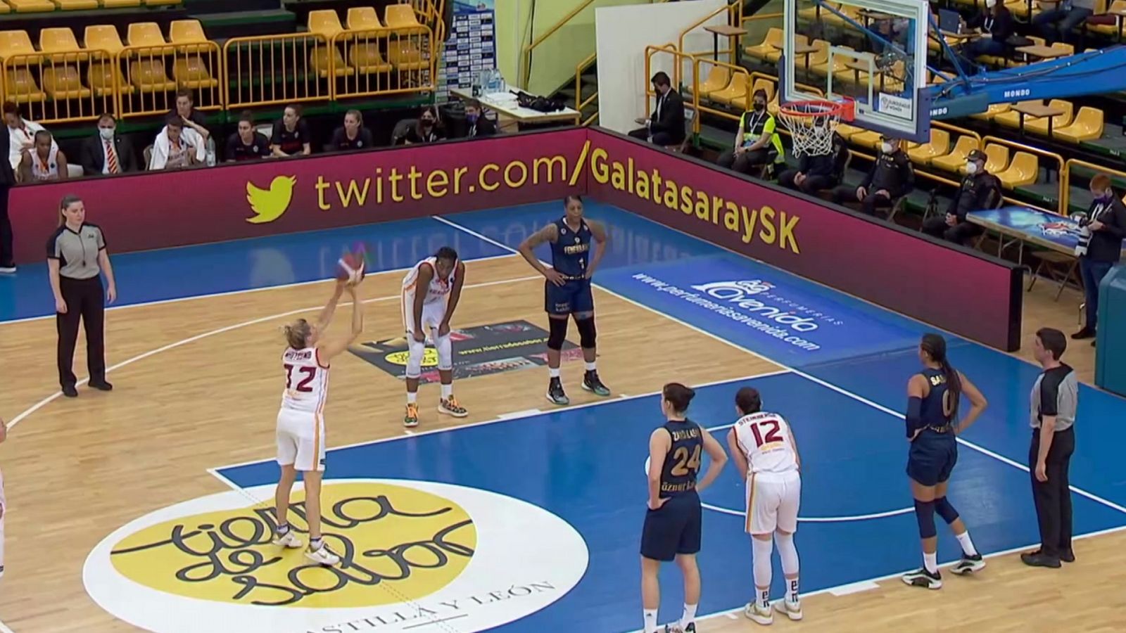 Baloncesto - Euroliga Femenina. 1/4 Final: Galatasaray - Fenerbahce Oznur Kablo