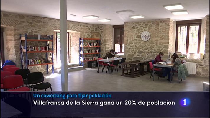 Noticias de Castilla y León - Un espacio coworking para fijar población en Villafranca de la Sierra