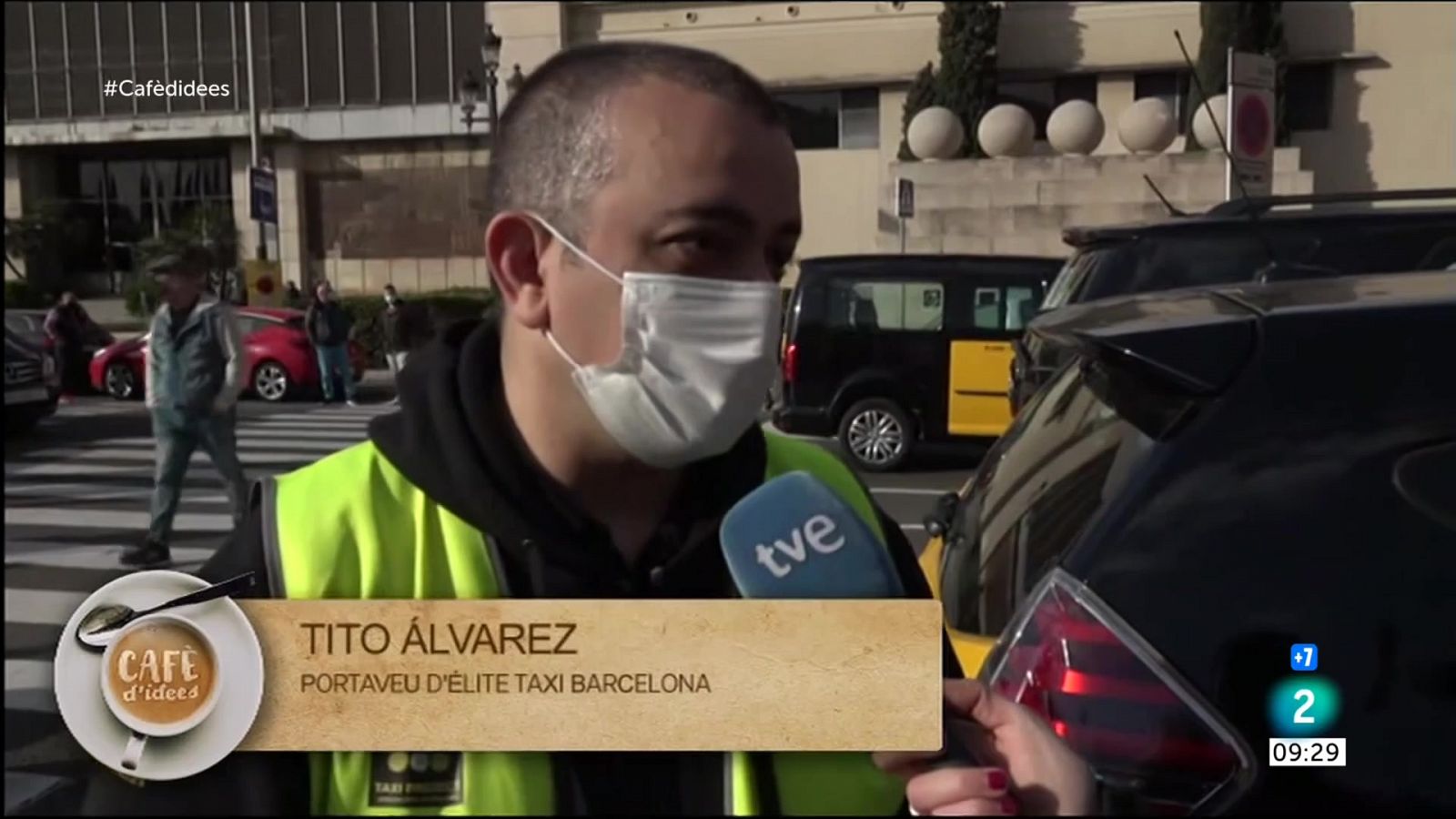 Cafè d'idees | Tito Álvarez: "Uber haurà de tornar a marxar de Barcelona" - RTVE Catalunya