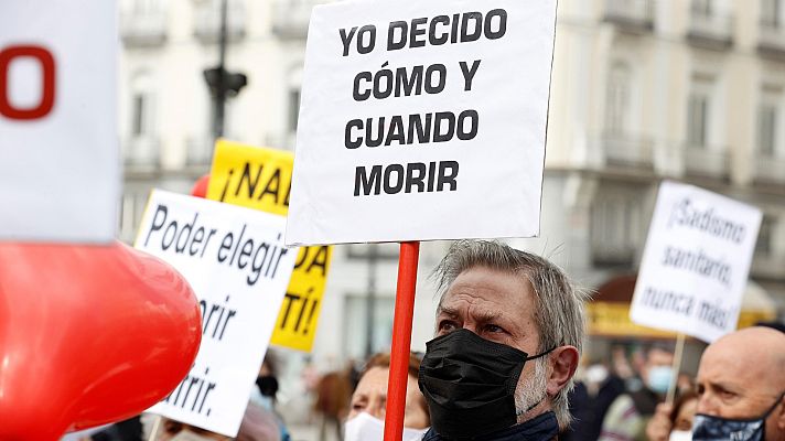 Telediario 1 - España legaliza la eutanasia, un derecho que llega tarde para muchos