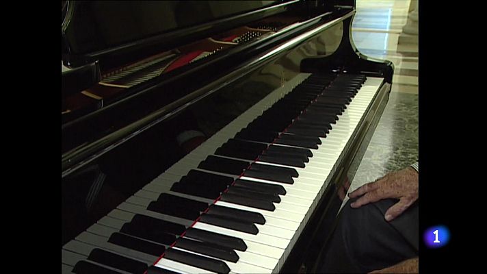 Telediario 1 - Muere a los 87 años Antón García Abril, compositor de 'El hombre y la tierra' o 'Anillos de oro'