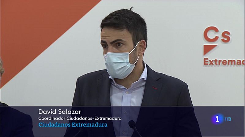 Ciudadanos reitera la estabilidad de sus pactos en Extremadura - 18/03/2021