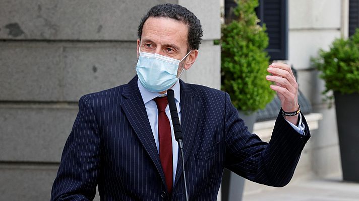 Telediario 1 - Edmundo Bal aspira a ser candidato de Cs en Madrid tras la retirada de Aguado