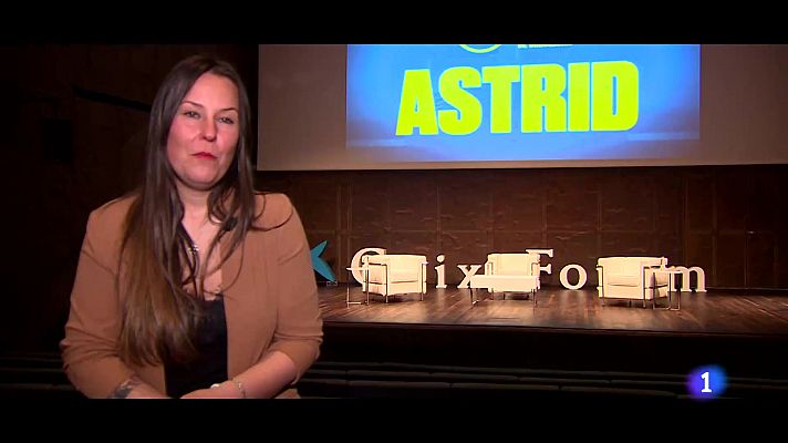 Telediario 1 - Un documental sobre la medallista paralímpica Astrid Fina
