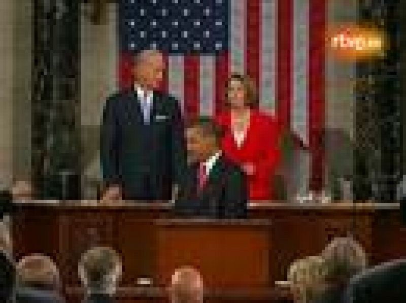 El presidente de Estados Unidos, Barack Obama, ha explicado a senadores y congresistas su plan de reforma sanitaria.  