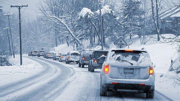 Cotas de nieve bajas en la Península y Baleares, con nevadas de cierta importancia en áreas montañosas del norte