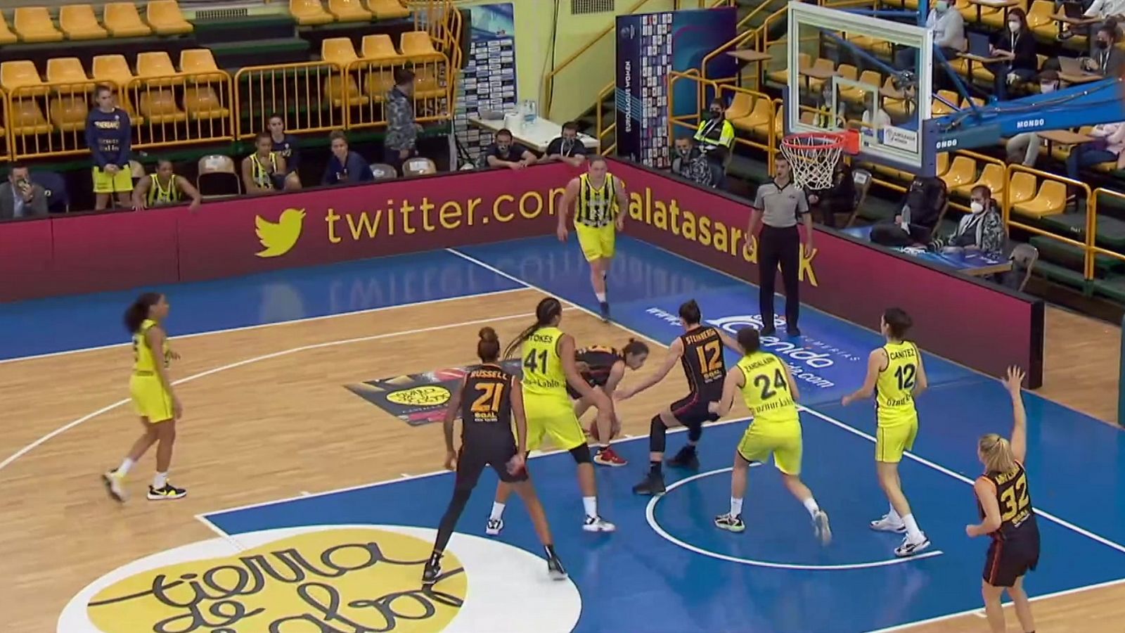 Baloncesto - Euroliga Femenina. 1/4 Final: Fenerbahce Oznur Kablo - Galatasaray