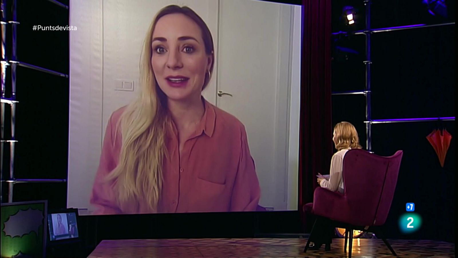 Punts de vista - L'actriu Ángela Cremonte i el cantautor David Otero