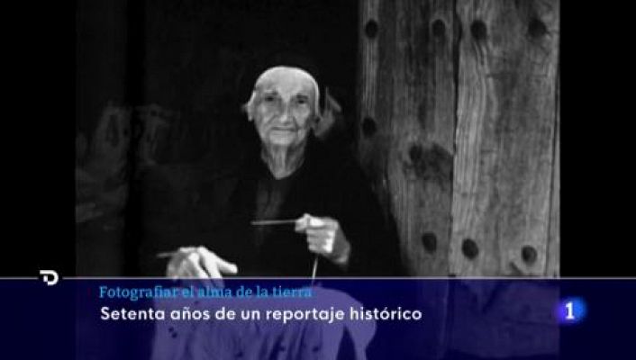 Telediario 1 - 'Alma Tierra', el último trabajo fotográfico de José Manuel Navia sobre el mundo rural