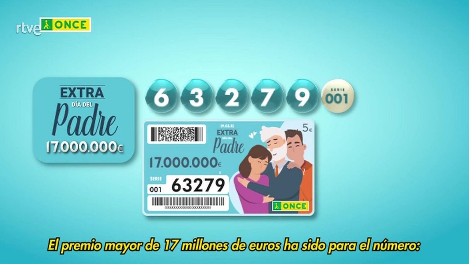 Sorteo ONCE - 19/03/21 - ver ahora