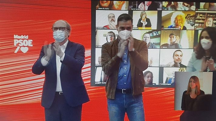 Informativo 24h - Sánchez presenta a Gabilondo como un candidato "serio"